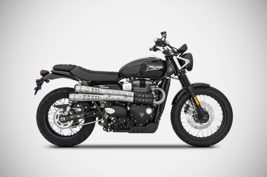 TRIUMPH SCRAMBLER 900 2017-22 - N. 2 SIX-DAYS SILENCERS